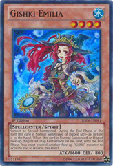 Gishki Emilia - HA06-EN041 - Super Rare - 1st Edition